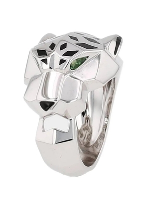 Cartier multi stone panthère ring - Silver