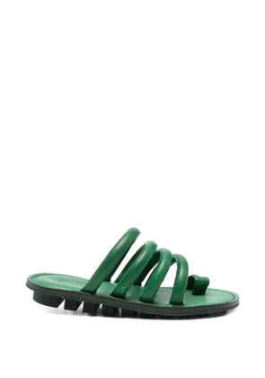 Trippen Threads tube-strap sandals - Green