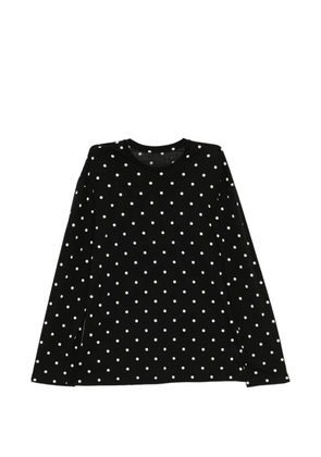 JNBY polka dot long-sleeve top - Black