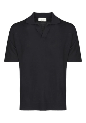 Filippo De Laurentiis cotton polo shirt - Black