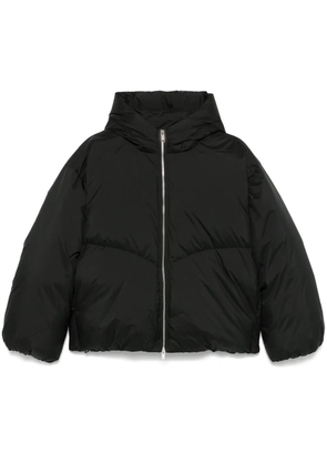 Studio Nicholson hooded puffer jacket - Black