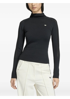 adidas long-sleeve T-shirt - Black