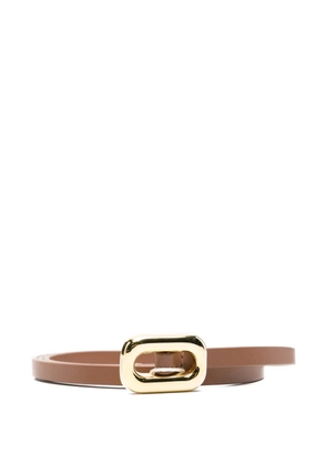 Déhanche Venura buckle belt - Brown