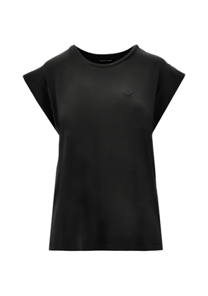 Emporio Armani logo T-shirt - Black