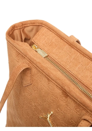 Jordan monogram-pattern tote bag - Brown