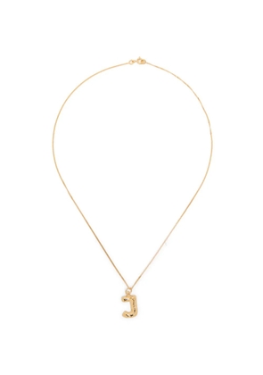 Completedworks J-pendant necklaces - Gold