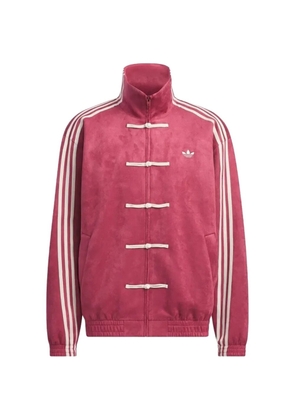 adidas stripes chinese track jacket - Red