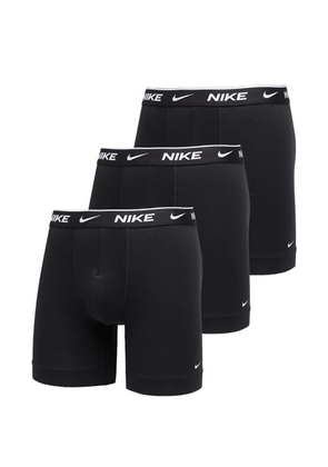 Nike logo-print boxers set (set of three) - Black