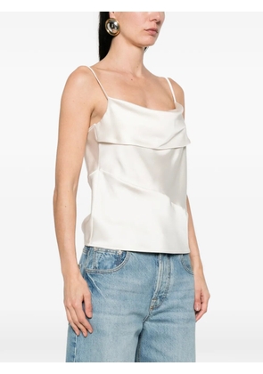 IMPERIAL cowl-neck top - Neutrals