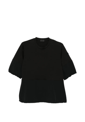 Moncler logo-patch T-shirt - Black