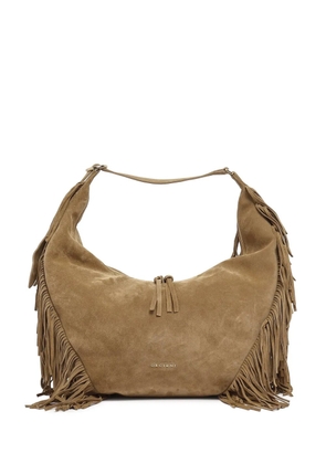 Orciani Peach Fringe shoulder bag - Neutrals