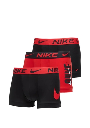 Nike logo-waistband boxers (pack of three) - Black