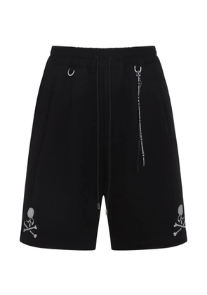 Mastermind Japan skull drawstring shorts - Black