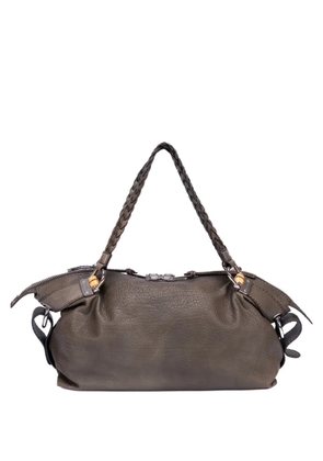 Gucci Pre-Owned Bamboo Bar braided handle bag - Brown