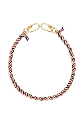 Thom Browne grosgrain-ribbon chain - Gold