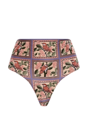 Agua By Agua Bendita magenta bikini bottom - Pink