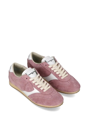 Philippe Model Paris Planche perforated-panel sneakers - Pink