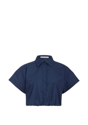 Marie Oliver Sierra collar top - Blue