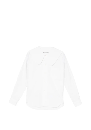 Comme Des Garçons Girl spread collar long-sleeve shirt - White