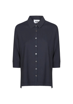 ALPHA STUDIO buttonned shirt - Blue