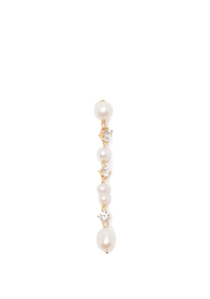 Completedworks pearl drop earrings - Gold