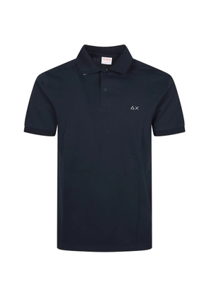 Sun68 bandana collar polo shirt - Blue