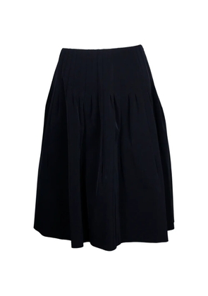 Prada Pre-Owned pleated skirt - Black
