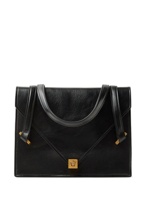Versace Severine leather shoulder bag - Black
