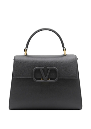 Valentino Garavani small Vsling leather tote bag - Black