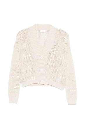 Roberto Collina V-neck cardigan - Neutrals