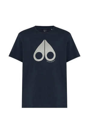 Moose Knuckles logo-graphic T-shirt - Blue