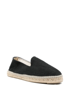 Manebi Coarse flat espadrilles - Black
