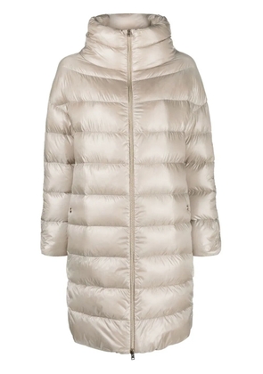 Herno high-neck puffer jacket - Neutrals