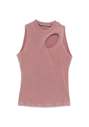 Ottolinger Donut Exo cut-out tank top - Pink