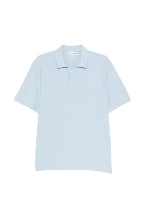 Lacoste logo-patched short-sleeve polo shirt - Blue