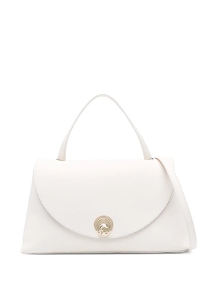 Coccinelle leather tote bag - Neutrals