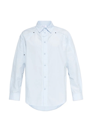 Off-White buttoned cotton jacket - Blue
