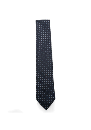 Zegna patterned tie - Blue