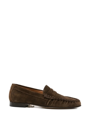 POEVE suede loafers - Brown