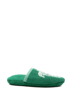 Versace Medusa-motif slippers - Green