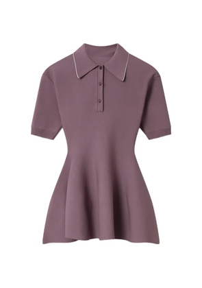 Stella McCartney short-sleeve polo top - Purple