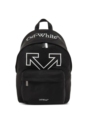 Off-White arrow-graphic backpack - Black