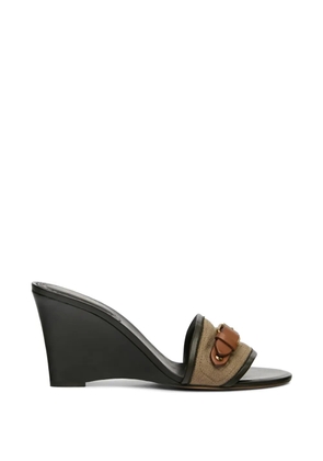 ISABEL MARANT Abryel open-toe sandals - Green