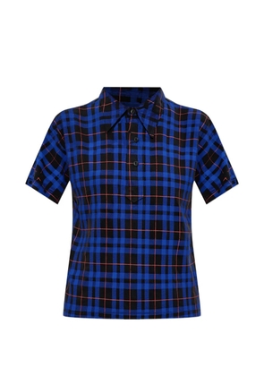 Maison Margiela short-sleeve polo - Blue