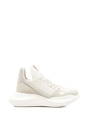 Rick Owens Geth Runner low-top lace-up sneakers - Neutrals
