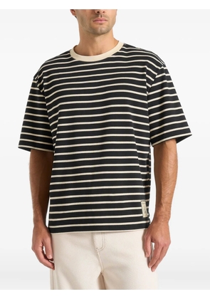 Manière De Voir striped T-shirt - Black
