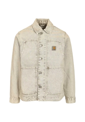 Carhartt WIP logo-patch jacket - Neutrals