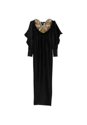 Cristina Savulescu The Warrior sequin-embellished maxi dress - Black
