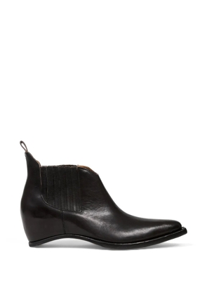Maison Margiela heel-less chelsea boots - Brown