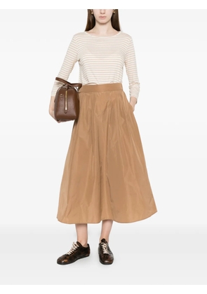 Marella striped long-sleeve T-shirt - Neutrals